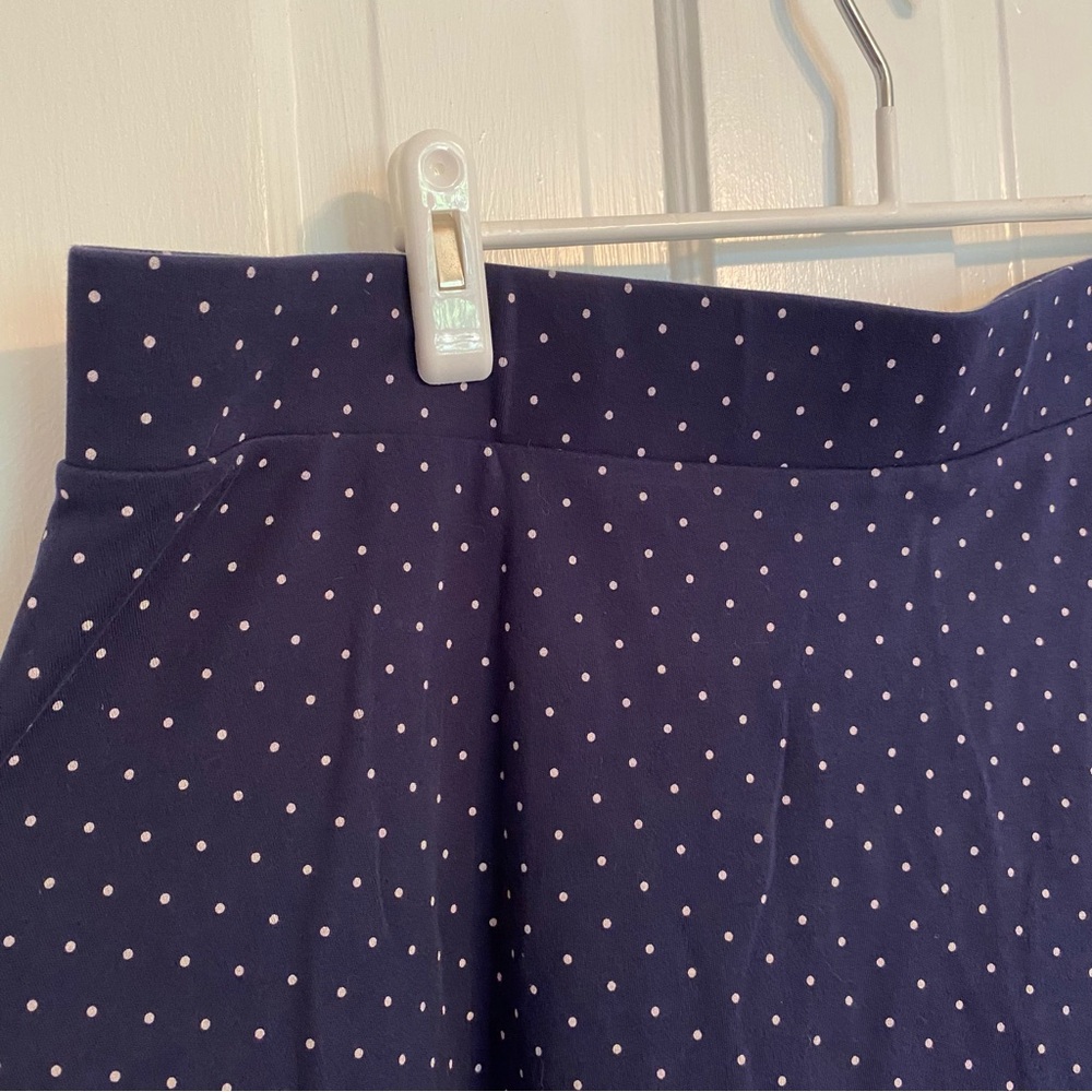 Lands’ End Polka Dot Skirt - Picture 2 of 5